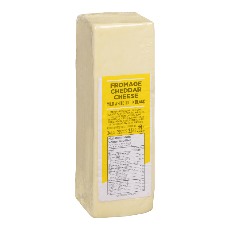 2 5KG MILD WHITE CHEDDAR 34 M F Agropur Solutions   0035153   MILD WHT CHED RDM 4X2.5KG.JPG